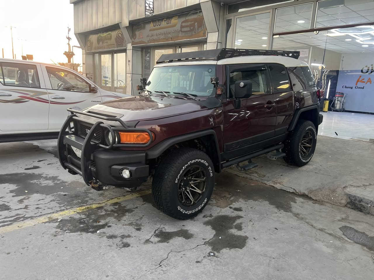 اف جي 2007 كير عادي بلادي
فول مواصفات دمام خلفي
بوصلة
 فورويل دف لوك
حساسات خلفية
صبغ عام تبديل قطعة وحدة جاملغ
السيارة جاهزة 
#اضافات
ويل تو سايز
ترفيعة ٢ انج سبيسر 
سيباية عمانية
درع اصلي
سستم بروجكترات من شركة توبيز
كنترول تحكم انارة
تلبيسة كشنات شركة UGR
قاعدة جلكان خلفية
رقم بغداد مكانه بالبصرة وراعيه بصرة
السعر 145$
***********
