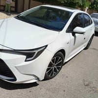 سيارة كورلا 2024 هايبرد شكل أمريكي مواصفات معروفة  هندبريك بصمه  سلايت...
