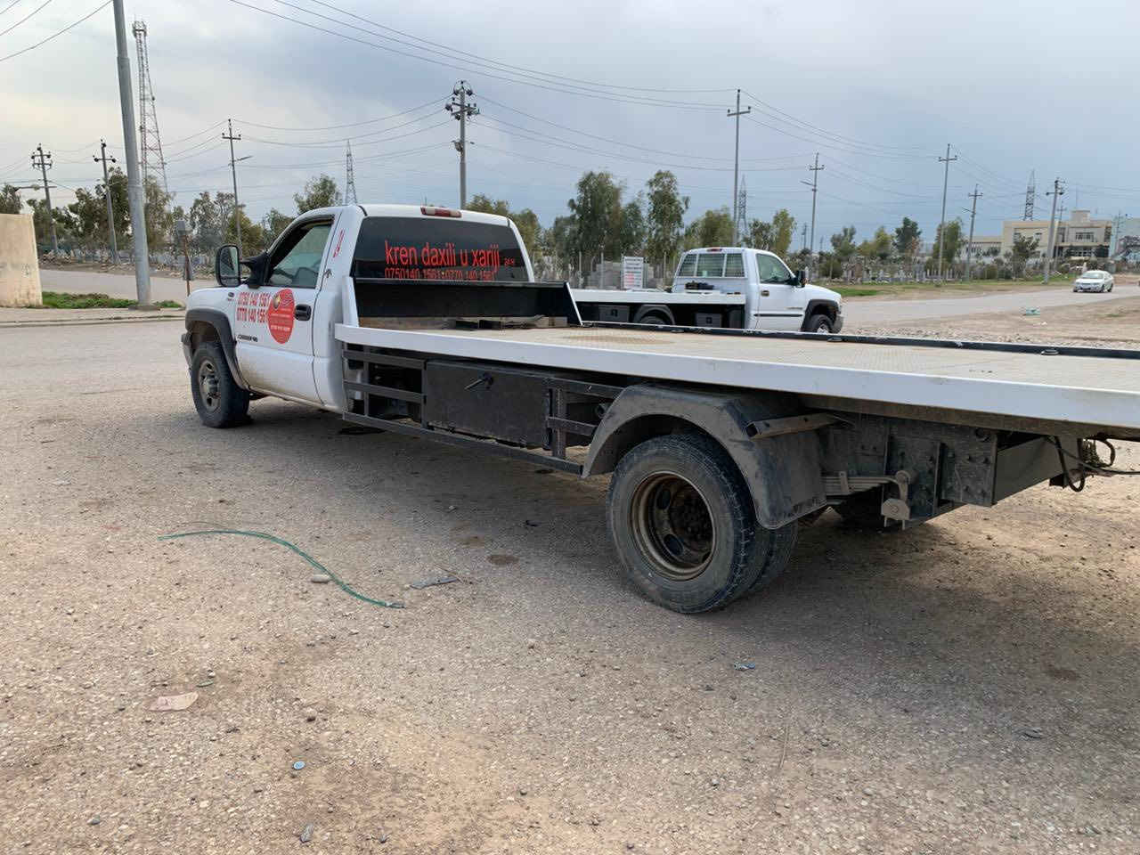 كرين شوفرلیت صطحی
مودیل ٢٠٠٢
بسنویة کرین
بشرت تحویل
محرک ٥٣٠٠
گیڕ ١٠٠٠
بدي نزال ٥ متر ١٦ ستم
مکان اربیل 
***********
