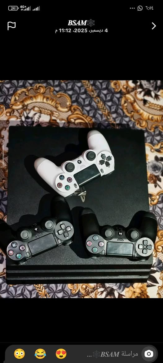 للبيع بلي 4برو مهكر نضام 12
واحد تيره 
سعر 310
***********
