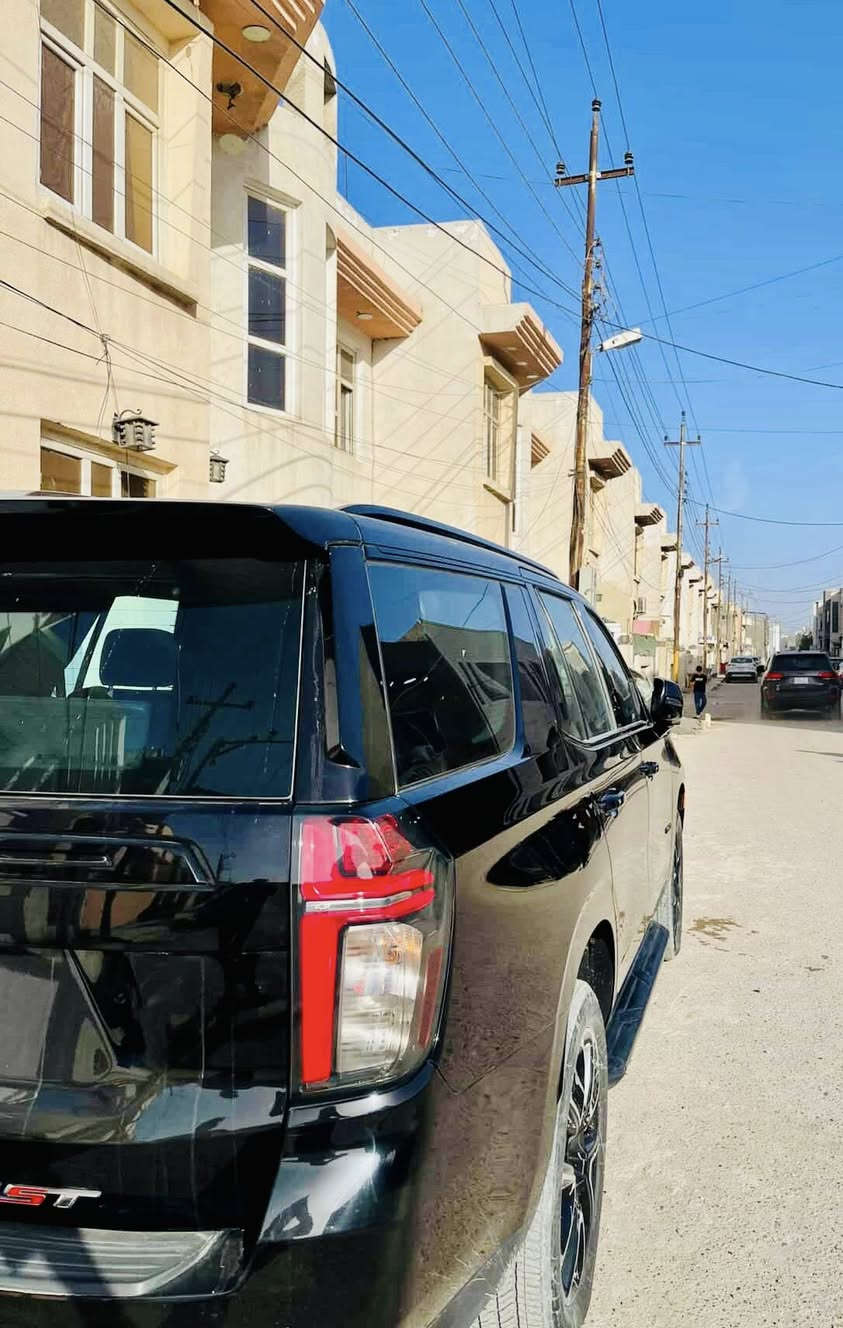 ًسلام عليكم 

�🔥 للبيع | Chevrolet Tahoe RST 2023 فول مواصفات 🔥🚗

تاهو 2023 فئة RST فل كامل، سياره نظيفه كلش وعلى الشرط 💯
استخدام شخصي وما بيه شي يذكر

الممشى: (45,000)
اللون: (اسود)
الحالة: خليجي مكفوله كفاله عامه شرط الفحص

✨ المواصفات:
✔️ فتحة سقف بانوراما 
✔️ شاشة كبيرة ويا ملاحة
✔️ كاميرات 360
✔️ حساسات أمامي وخلفي
✔️ جلد فاخر
✔️ تشغيل بصمة ودخول ذكي
✔️ جنوط RST سبورت 22
✔️ أنظمة أمان كاملة
✔️ تبريد كشنات امامي خلفي 
✔️ فول فول للأخير اعلى فئه
✔️رادار امامي خلفي جانبي 
✔️ ستيرن هزاز عند عبور سياره من عندك
✔️ سستم سماعات 22 سماعه من شركه (Boss)
✔️ مري شفط أربع 
✔️ دخول ذكي أربع أبواب من الجنطه 
✔️ تشغيل عن بعد 
✔️ اشاير LED
 ✔️ مانع تصادم 
✔️ داتشو جبير 
وبعد هواي موصفات السياره نضيفه حيل 🤍

السياره مابيها اي شي ناقص شرط شغل واطلع 🚘
والسونار باي ماكن تريد اني حاضر لان السياره كفاله 👌
السعر: (55,000) يعني خمس شدات وخمسين ورقه 550 ألف دولار قابل للتفاوض للجادين بس

📍 الموقع: (بغداد)
📞 للتواصل خاص أو واتساب ‭٠٧٨٢ ٦٠٠ ٧١٢٤‬
               وشكراً ……🌸
