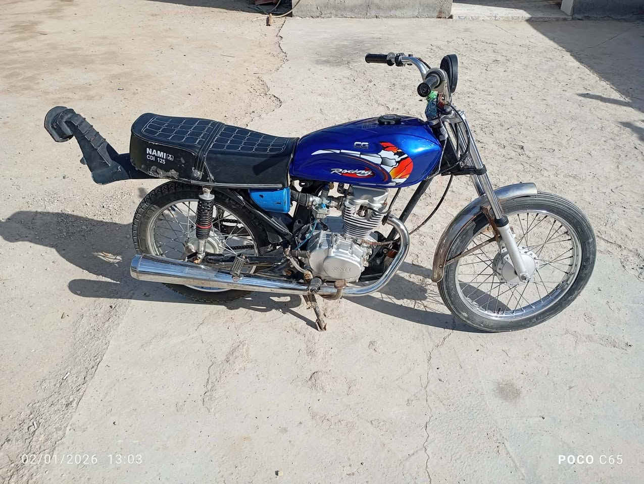 سلام عليكم دراجه للبيع جاهزه من كلشي ترايك للبصره (كلك) (كلك) مكان سماوه المهدي تفاصيل خاص موجود،، للتصال ***********
