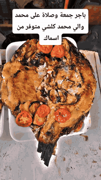 يالله اللهم صلي على محمد وال محمد متوفر جميع انواع السماك ومتوفر جميع ...