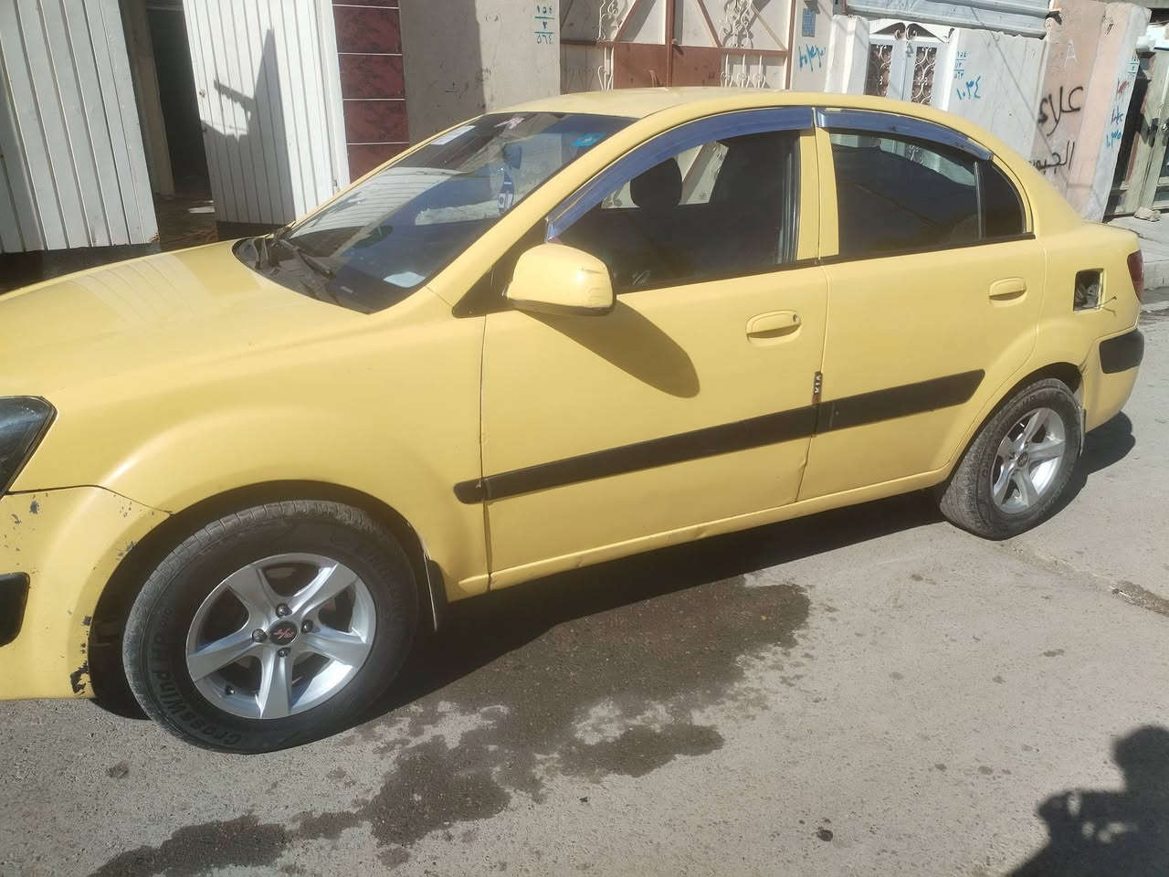 كيا ريو للبيع السعر 80 بيه مجال المحرك شرط و كير عادي رقم الهاتف ***********
