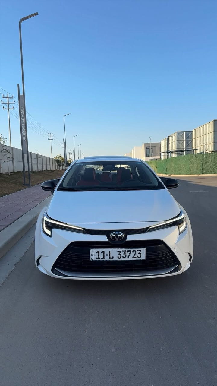 السلام عليكم
اخوان عندي كورلا هايبرد موديل ٢٥ شكل الامريكي
مكفوله بدون صبغ او بارد ماعدا رصعتين بالهلال ومبقيها ع وضعها
مواصفاتها
سلايت
كشنات جلد لونين
كشن كهرباء 
شاشه ابل كار بلي
كامره حساس خلفي
وباقي المواصفات السياره جديده ماشيه ٣٠ الف رايدها ب ١٥٤$ وبيها مجال مكانها بغداد مجمع البدور
للاتصال
***********
