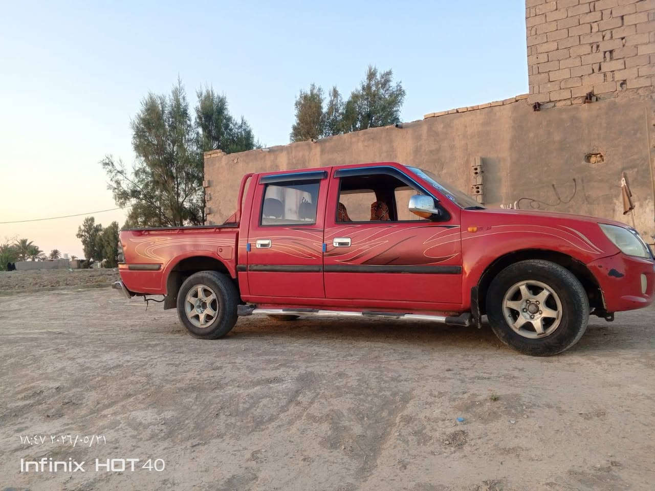 السلام عليكم البيع سياره بيكم جاهزه  محرك وكير وكسن كفاله عامه أمن ضربه وخياس مصلحه جديده تبريد ثلج سنويه ٢٨ سياره تريد وكاله تريد تحويل ***********   ***********  ترهم مراوس  كريت ويل    وكيه حمل
