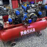 كمبرسير 300 لتر ماركه روشه دبل ماطور دبل تاروسه تاروسه 3 بستم نضيف اخو...