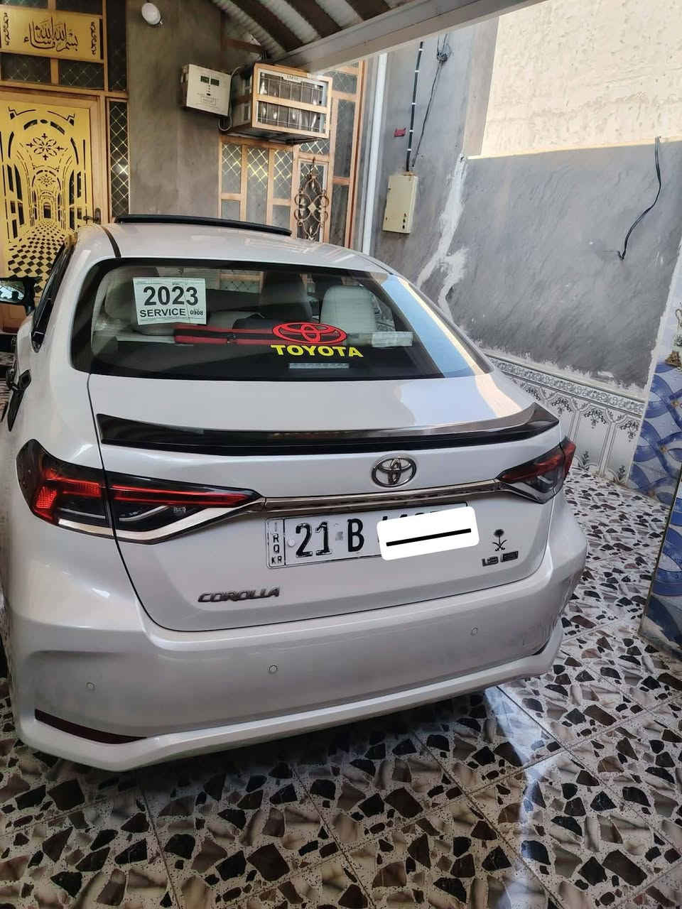 سلام عليكم
كولا موديل 2023 رقم سليمانيه سياره كفاله عامه مواصفات فول داخل بيجي حساسات بصمه فتحه  مكينه 1800بسمي سياره ماشيه 70 
السعر 185 مكان ديالى بلدروز
رقم الهاتف ***********
رقم هاتف ***********
