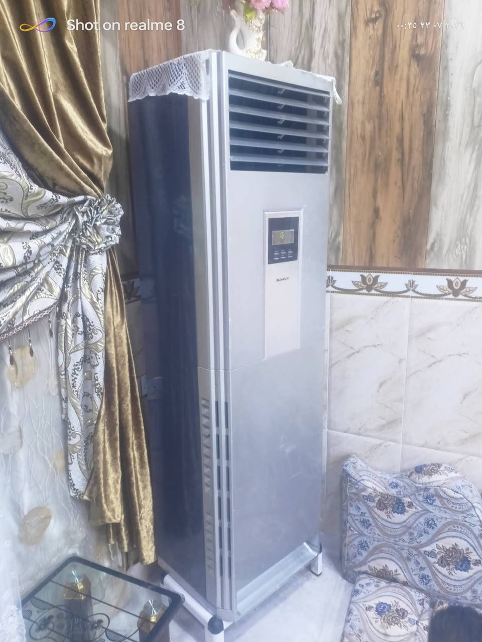 سلام عليكم ورحمة الله وبركات
سبلت عمودي نوع سنيوو  ثلاث طن نظيف جدا شرط الشغل  وبيه ضمان تبريد كلش حلو ماشاء الله غاز 22 R  جاهز مع كامل ملحقاته حاليا جاي يشتغل تجي وتشوفه بعينك تبريد يخبل   العنون بصره الهارثه قرب محطه مشمشه
االسعر 700
***********
