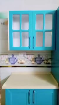 كاونتر خشب تركي مستخدم نضيف مثل ما موضح بالصور مال جرار موجودات كاونتر...