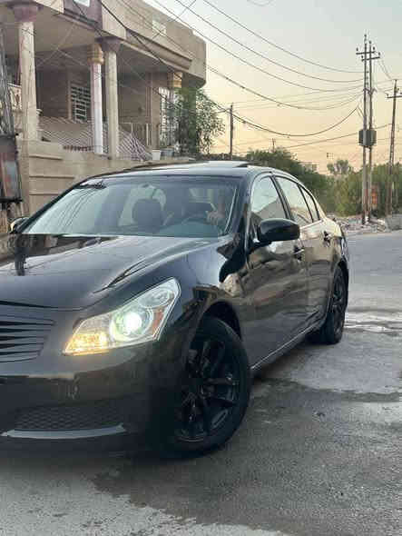 انفنتي ٢٠٠٨ جي ٣٥ مكينه وكير مكفولات وارد أمريكي حادثه جاملغ خلف السائق بدون دواخل مصبوغه عام يحتاجله ترتيب رقم بغداد تحويل ثاني يوم شرط سعره ٧٠ وبيه مجال حق جيه مكانه بغداد الشعب *********** بغداد
