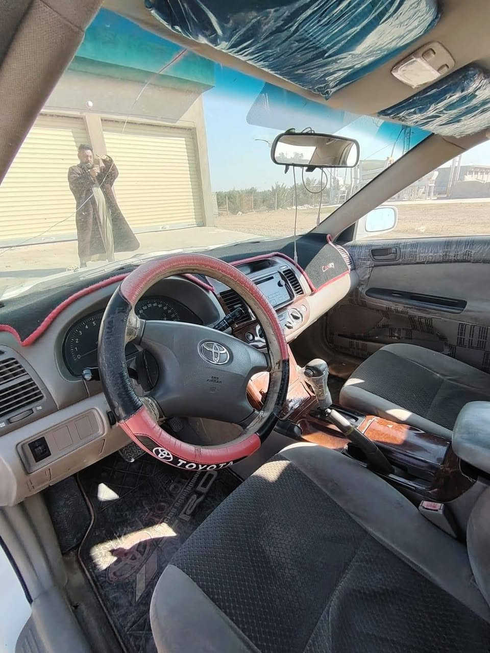 ا
السلام عليكم.    كامري.  موديل 2005
رقم بغداد.      تحويل مباشر 

خليجي.   قطعه وحده صبغ جاملغ خلفي سكن رش 
دوسه جوه بوب رش صبغ 
مكفوله من ضربه.   شرط الفحص. !!
كير.    محرك.  صدر.    تبريد 
جاهزه من كلشي.    الك الفحص

السعر.115$$ وبي مجال. 
رقم هاتف.  ***********
مكاني. تكريت العلم
