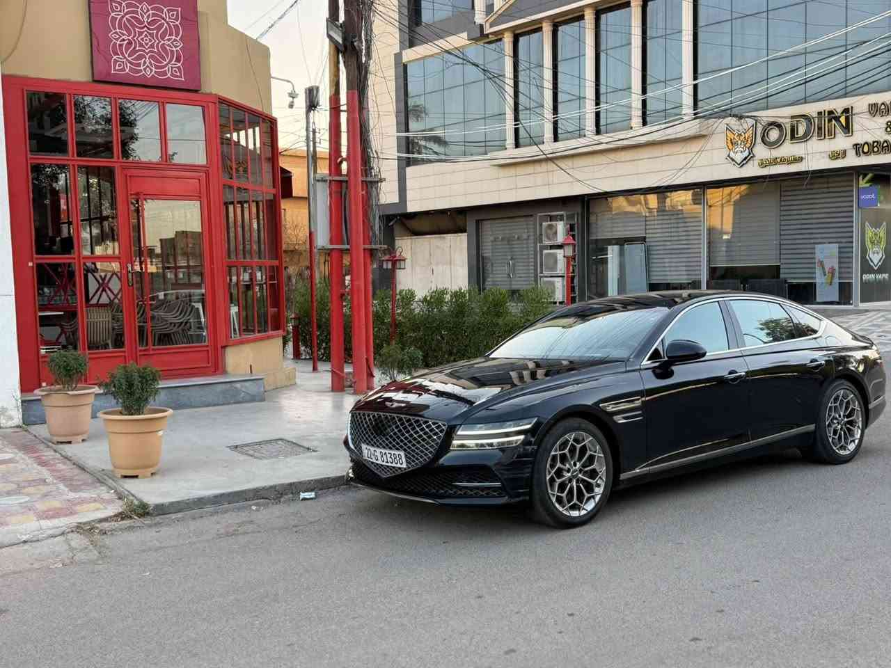 الـسـلام عـلـيكم
جنسس g80 للبيع2021 (سيارة أربعة سلندر 2500 تيربو)
الـمـواصـفـات
1_ داتـا شو
2_اوتـو بارك 
3_مقاعد جلد(تدفئة وتبريد جميع المقاعد) 
4_ مقاعد كهرباء 12 حركة 
5_فول تحكمات ستيرن
6_شفتات ستيرن 
7_ داخـل قرميدي المرغوب
8_ تحديد مسار 
9_كروس سرعة 
10_ رادار امامي وخلفي وجانبي 
11_ كامرات 360 درجة 
12_ نظام النقطة العمياء 
13_ شاشة وسطية 14.5 انچ
14_ تشغيل عن بعد 
15_ تقديم والسيارة وترجيعها بالبصمة
16_ اربع وضعيات قيادة CUSTOM.SPORT.COMFORT.ECO
17_ سيارة تو ويل ( اكسل) 
18_كير 8 نمر 
19_ بردات خلفية بلادي 
20_انارة ترحيب عند دخول السيارة 
21_عدادات رقمية ديچتال
22_ كـيـر مـاوس
سيارة رقم أربيل تحويل ثاني يوم مكان السيارة بغداد 
السيارة فول للأخير عدة الفتحة ومعروفة مواصفات الجنسس g80 
تخم تايرات جديد وفلنجات ودسكات تبديل جديد
السيارة عليها عازل حراري وتضليل متحرك 
ملاحـظـة: السيارة كلين مكفوله من اي ضربة فقط أثناء التحميل انحك الجاملغ الأمامي الأيسر وصار بي كلير ع كد اربع أصابع احسبه قطعة السعر (260) 
***********

