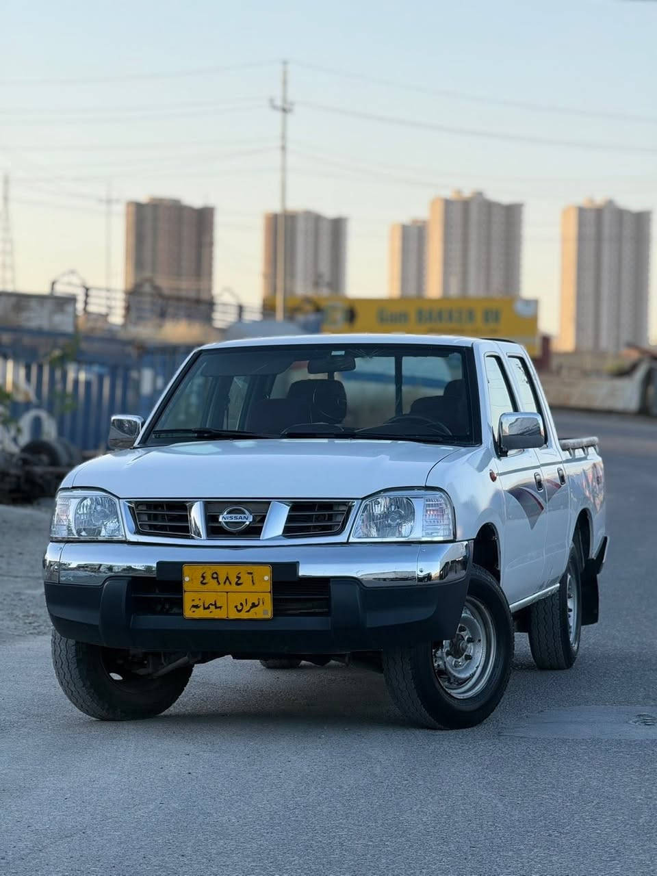 نیسان پیکاب مۆدیل ٢٠١٠
تایلەندی پێنج پارچەی بۆیاخە سەیارەکە بێ عەیبە هەموو گیانی بەشەرت مەکینەو گێری بەشەرت بەناوی خۆمانەوەیە سەیارەی ماڵە ٤ تایەی تازەی لەژێرایە ماڵی دۆستە 
***********
