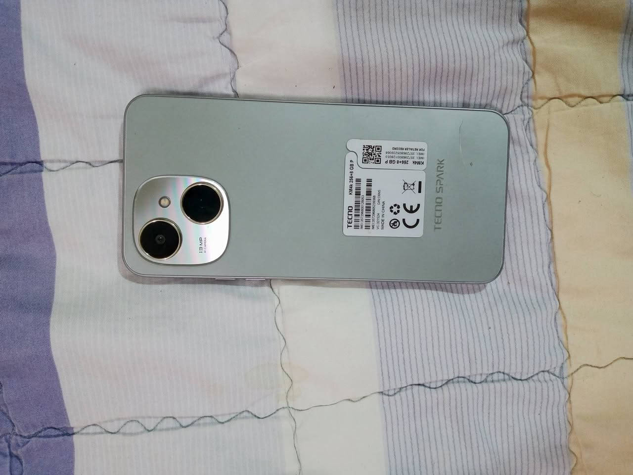Tecno سبارك 40سي
ذاكرة 256
بطارية 5000
شاشه 120 هيرتز
السعر 170
العنوان كركوك فلكه تكريت ***********
حيل نضيف
