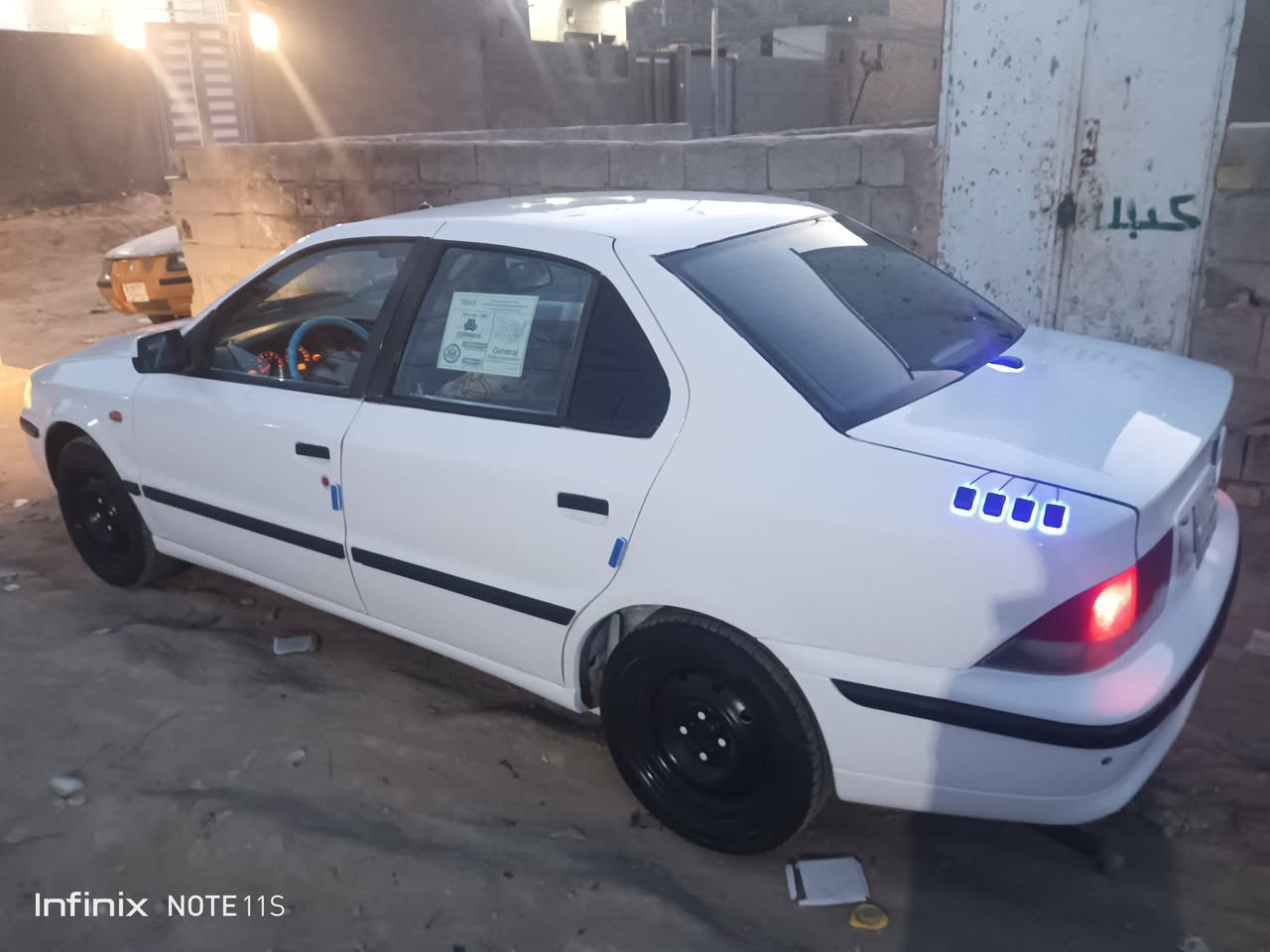 السلام عليكم سمند البيع مديل 10 مكينه وكير وحداديه وكرهبايات تخم تاير كله جديد سنويه صقطت صارله شهرين رقم مثنى مداور ثاني يوم سعره 32 سياره كفاله من الضربه صبغ عام الجماليه *********** بي واتساب مراوس اراوس حسب القناعه مكان السياره الدوانيه غماس غرفه حلوه
