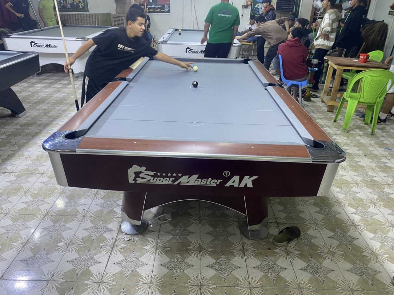 السلام عليكم شباب اليوم تم انجاز عمل قاعتين بسعر كلش مناسب ويتوفر عندنا انواع البليارد مستعمل وجديد واسعار كلش مناسبه ونختص بكادر خاص للشد البلياردات ويتوفر عندنا انواع النواعم مال البليارد جوك كيوب قماش وبعد هواي واسعار كلش مناسبه  نبيع ونشتري بالبليارد واتساب موجود اتصال موجود***********—————***********
