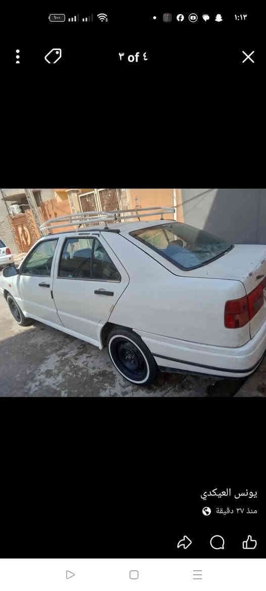 سيارة سيات محرك بي صرف بسمي رقم نينوى شرط التحويل العنوان موصل ايسر حي الوليد قرب الكرامه السعر 28 بيها مجال الرقم ***********
