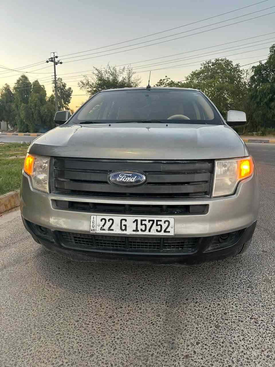 السلام عليكم ورحمة الله وبركاته 
بيع مستعجل
فورد ايدج
2008 
كفاله  بدون ضربه ولا صبغ 
مكينه 3500  6V بلاديه 
كير كفاله 
مكينه كفاله
حداديه كفاله
كهربائيات كله شغاله ضفيره جديده 
تخم تاير جديد 
كشنات جلد بيجي 
كشنات كهربائيه 
ارضيه مغلفه جلد 
شاشه 
كامره 
تبريد ثلج قطعتين 
السياره جديده مابيه نقص برغي ومصروف عليه هواي 
السياره نضيفه وجاهزه من كل شي وبلعافيه الي ياخذه 
مكاني كربلاء 
السعر 83 
***********
