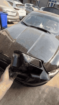 JAGUER XJ تلف عقل المحرك بسبب شي بسيط قطعة بلاستك راح تحمي عقل المحرك ...