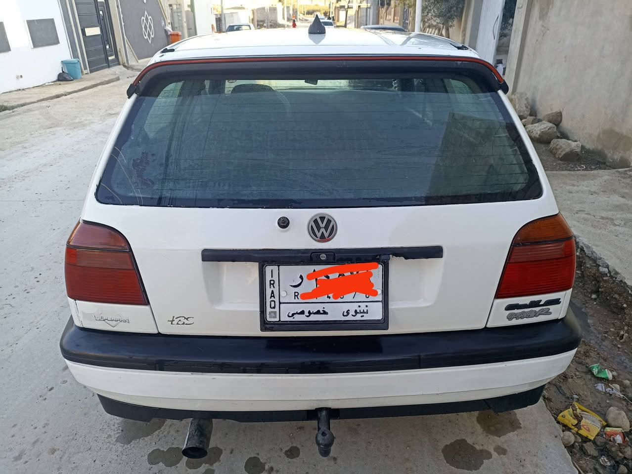 كولف موديل ١٩٩٢تك باب قفل مركزي تبريد شغال طخم وتايرات جديد داخل جديد كابون بانزين بيها بدون ضرر وبشرط والسياره احله من صور بيه صبغ دوائر ودوسات مكينه 0/8 المرغوب سنويه عضم رقم نينوى الماني شرط التحويل سعرها ٣٨ وبيها مجال للشراي.‏‪0773 903 8208‬‏ موصل جانب الايسر الشراي يتصل
