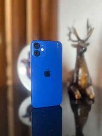 iPhone 12mini مكفول كفالة عامة  ذاكرة 64  بطارية 77 بلاد  نموذج m  لون...