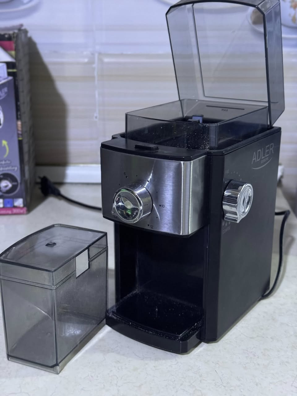 السلام عليكم اخوتي جهاز طحونه مال قهوه جديد غير مستخدم كامل ملحقات سعر 50


**إذا كنت صاحب هذا الإعلان وتريد حذفه لأي سبب، رجاءا أرسل رسالة إلى الدعم الفني**