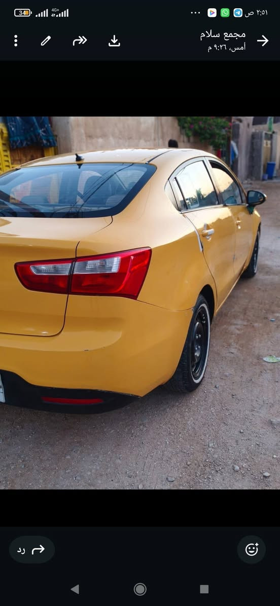 كي ريو موديل 13 رقم بغداد انكليزي سنويه جديده خليجي مكفول من الضربه والتبديل شرط ولا قطعه مبدله صبغه جديد اثر طخات فقط مكينه دوش قطرتين مرغوب مكينه كير حدادي مكفولات سعر 74 مكان حله شراي اتصل وخادم *********** حلة, بابل
