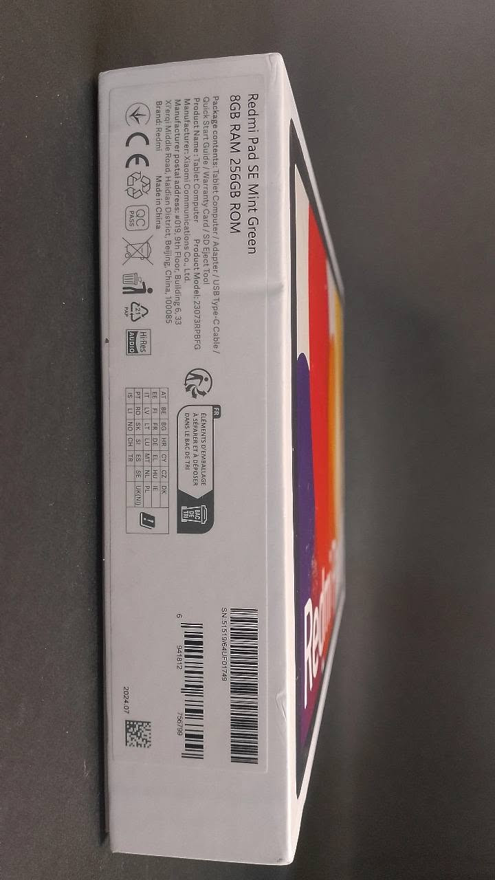 Redmi pad se
السعر 95 الف 
الحجز خاص


**إذا كنت صاحب هذا الإعلان وتريد حذفه لأي سبب، رجاءا أرسل رسالة إلى الدعم الفني**