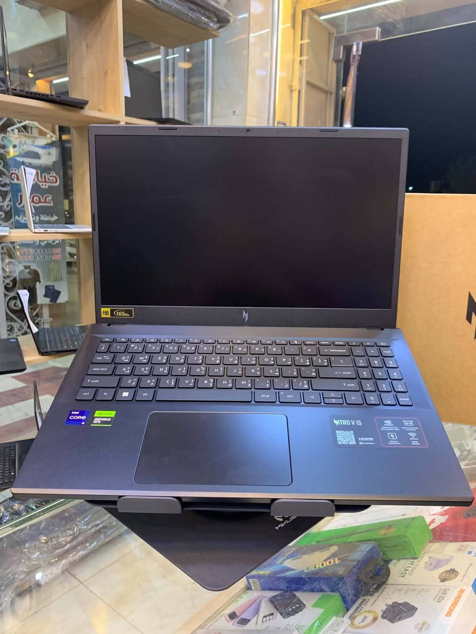 🔥 عرض خاص لدى مكتب صدف 🔥
🎮 لابتوب الألعاب الجبار Acer Nitro Games 🎮
⚡ المواصفات الخارقة:
💻 Core i9 H الجيل 13
🚀 RAM 16GB DDR5
💾 SSD NVMe 512GB
🎨 كرت شاشة RTX 5060 8GB
🖥️ شاشة Full HD 165Hz
🔥 أداء قوي للألعاب والتصميم والمونتاج
📦 ملاحظة:
اللابتوب جديد ✨
فقط مفتوح من الباكيت ولم يتم تنصيب ويندوز بعد 🔒
📍 العنوان:
موصل – المجموعة الثقافية
مجاور شركة طاقة
🚚 متوفر خدمة توصيل لجميع محافظات العراق 🇮🇶
📞 للاستفسار والحجز:
***********

