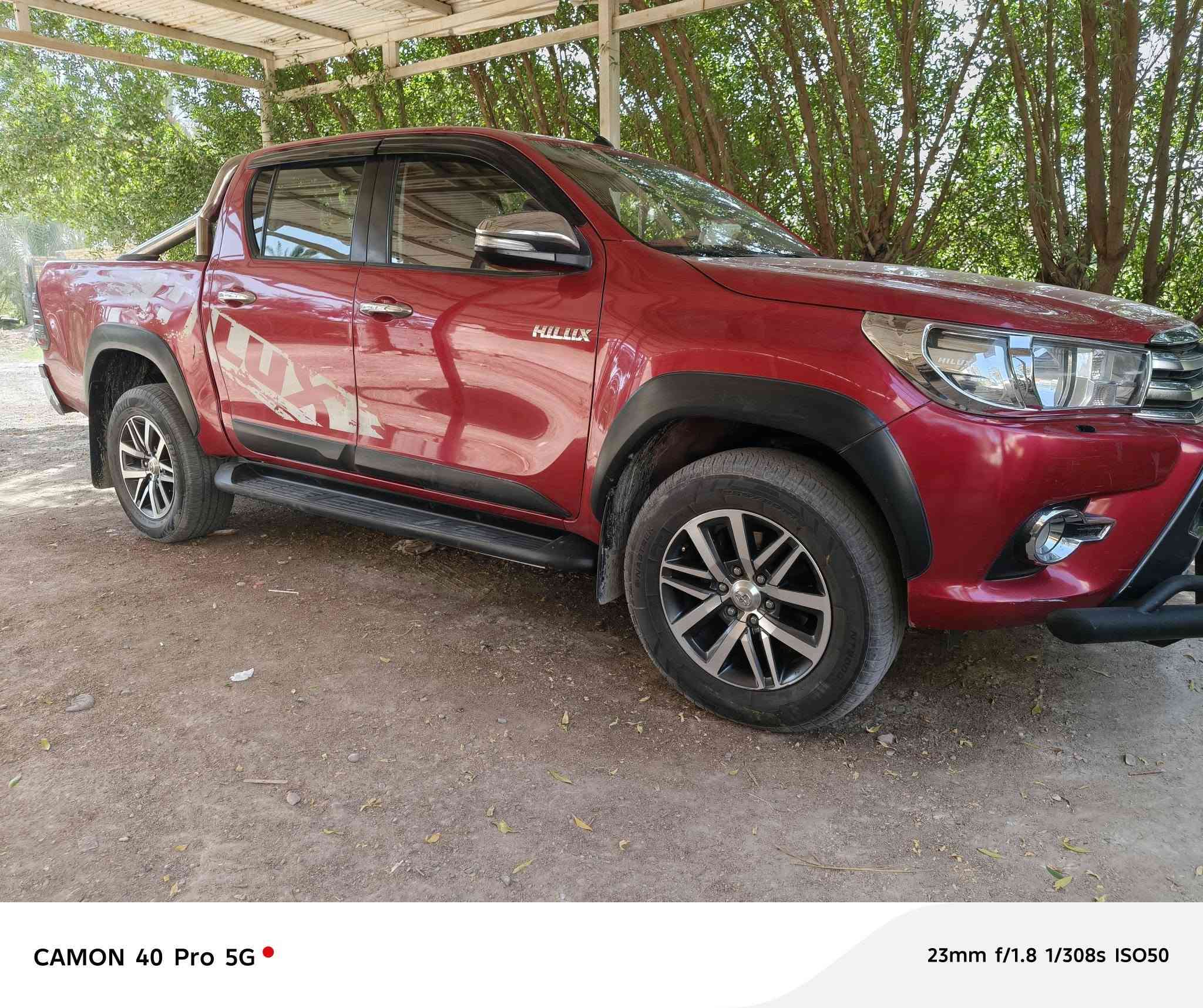 بيك اب هاي لوكس موديل ٢٠١٧للبيع عالي تو ويل رقم اربيل الدولي بسمي السنويه ل٢٠٢٩ السيارة مكفوله كفاله عامه موجودة  السيارة بالعمارة سعر ٢٢٥ 
اتصال ***********
