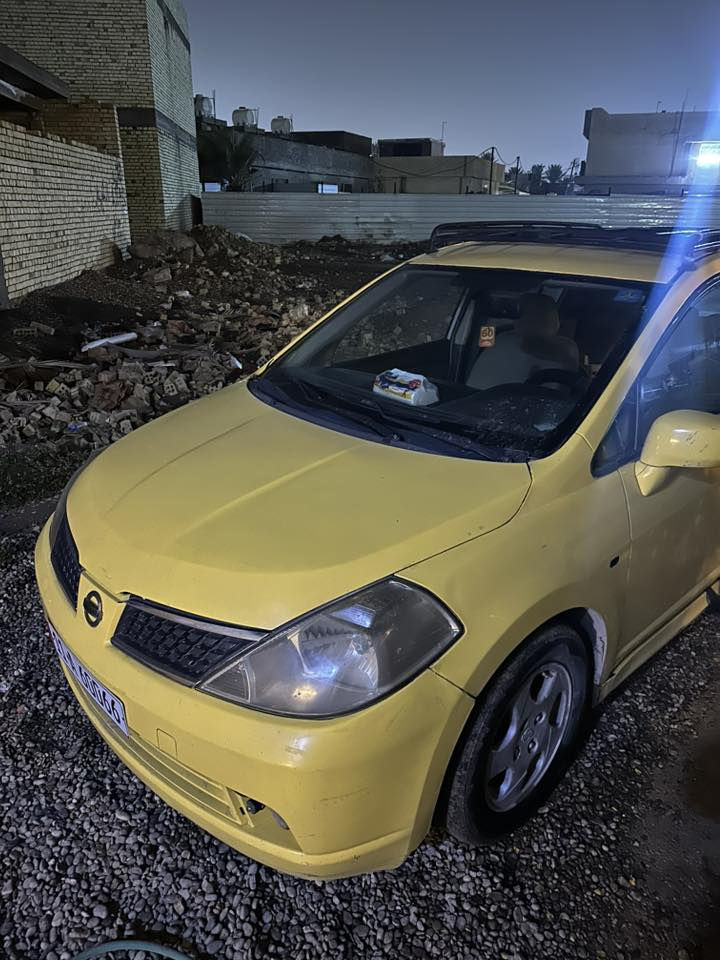 سلام عليكم 

نيسان فيرسا تكسي 

رقم بغداد انكليزي 2009

مصفره هيئه وغرامات 

باسمي تحويل ثاني يوم 

سياره حلوه وجاهزه 

سعرها.  (58)
وبيها مجال ان شاءالله 

اتصل وبيك خير ودلل ***********
