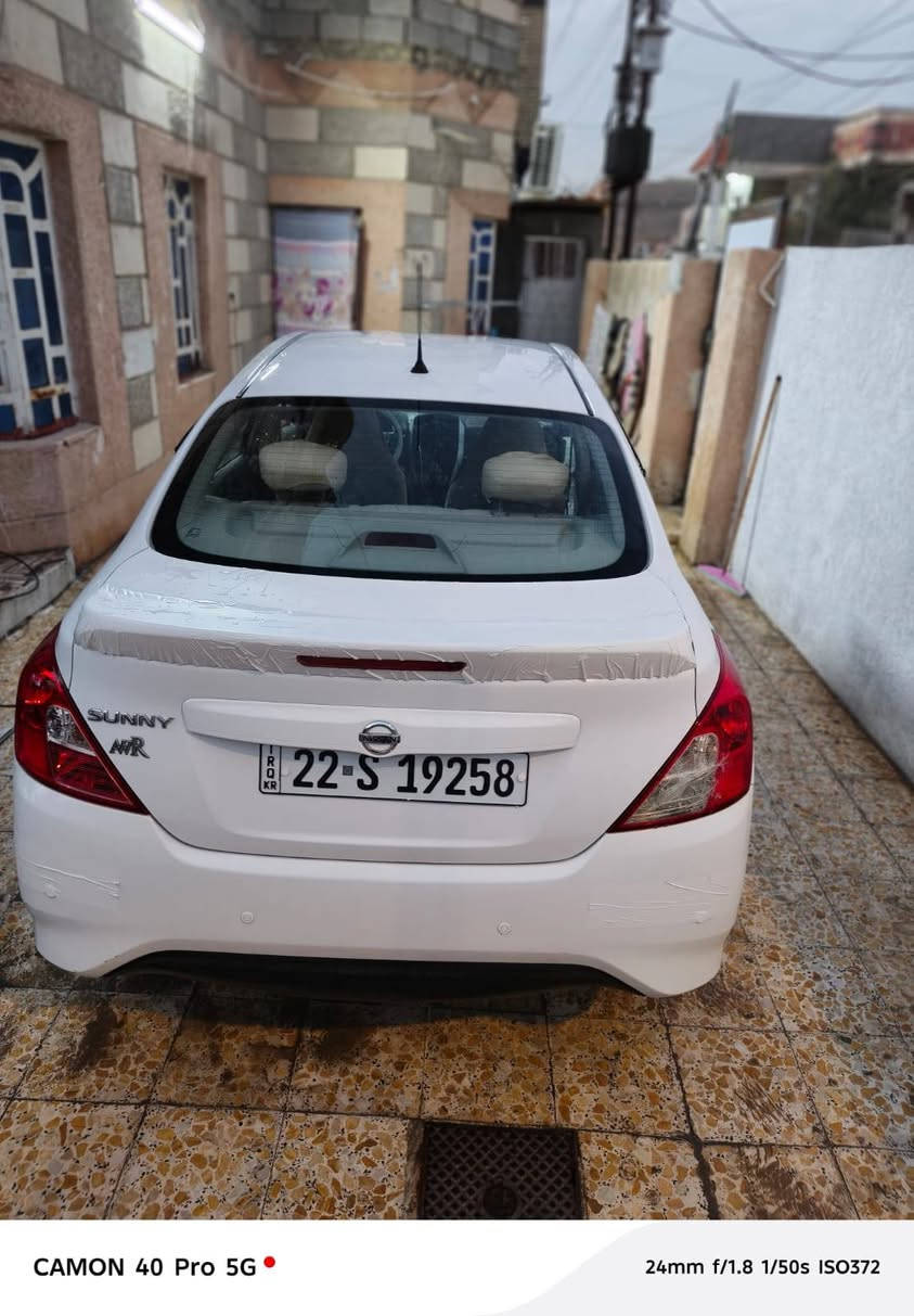 نيسان صني ٢٠٢٣ هندي كفاله رقم اربيل ماشيه ٢٢ الف السياره جدا نضيفه وبدون نواقص جاهزه من كلشي الاستفسار *********** السعر ١٢٦ وبيه مجال بسيط
