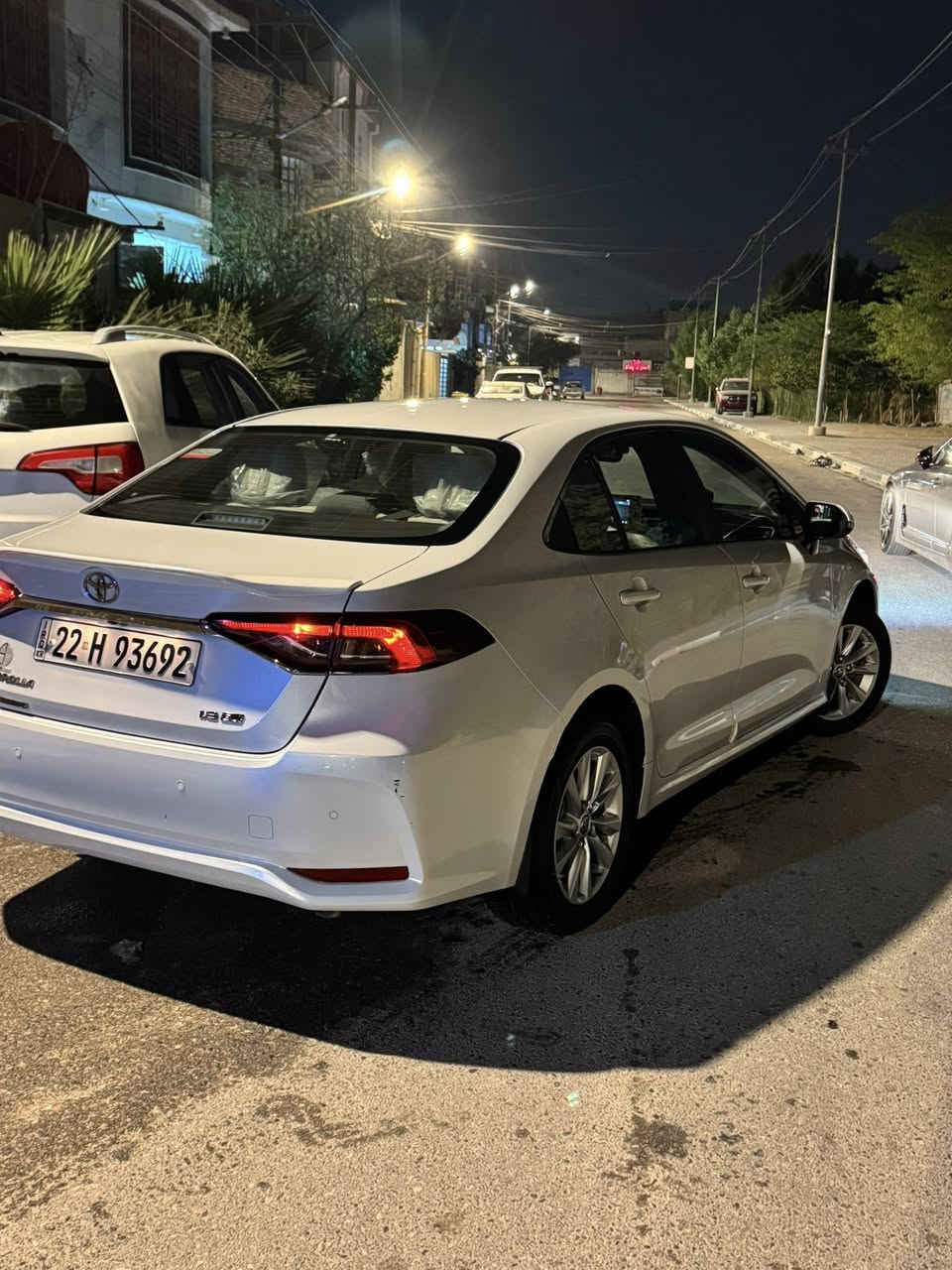 كورلا 2024 ساز بضمان الوكالة 

المواصفات:
تحكمات ستيرن
دخول ذكي 
انارة ترحيب عند الاقتراب
شاشة لمس ابل كار بلي اندرويد اوتو
حساسات امامية وخلفية
كاميرا خلفية
مرايات شفط
لايت عدسة هالوجين
لد نهاري ابيض
عداد كامل دجتال
وضعيات قيادة sport eco
مانع انزلاق traction
ABS
دواخل ابيض 
جام اوتو 4 جامات 
لد داخلي ابيض 
محرك 1.8 
كير 7 نمر
تحكم مصابيح تعليه وتنصيه 
مصابيح اوتو 
ماسحات اوتو 
السيارة بضمان شركة تويوتا ساز وبعد بيها تبديلة دهن مجانية
197 ورقة
للتواصل 
*********** شريحة
*********** واتساب
