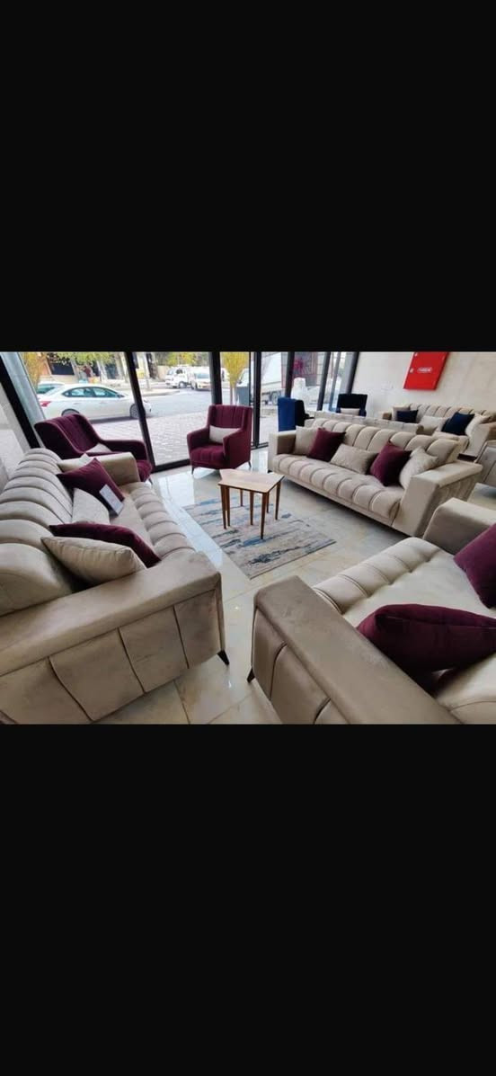 🌟🏠 من معملنا نقدم لكم جديدنا التخم الثقيل  🛋️
شغلنا غير عن الكل 😉
✨شغلنا_تزكام ✨
📢 موادنا كلها جديدة 100% 
🪑 تفاصيل التخم الفخم:
يتكوّن من 10 مقاعد (5 قطع)
🔹 ثلاثيات عدد (2)
🔹 ثنائية عدد (1)
🔹 كراسي عدد (2) 

💸 السعر فقط: 500 ألف فقططط
🎁 وياه هدية:
6 كوشات + طبلة وسطية💎
⚒️ مواصفات الجودة:
🪵 خشب جام روسي أصلي((لوح كامل)) 
🧱 مقعد بلوك اسود كيج 22 صفاح بلوك اسود.
خالي من الكارتون و الاندي أف
🔥 إسفنج هاي اكسترا أرتفاع 10 سم
🚨 أقمشة تركية فاخرة (قديفه- كتان – ووتر بروف)
🛠️ ضمان 3 سنوات 💫ضمانه عنوانه مع لوكيشن المعمل وكارت الضمان💫
🎨• متوفر بجميع الألوان والتصاميم الحديثة 🎨 

🚚التوصيل متوفر لكل المحافظات وحسب المحافظة🚚
متوفر توصيل داخل بغداد والى جميع المحافضات للاستفسار
*********** للأتصال
*********** واتساب 
العنوان
الفرع الأول / بغداد حي الانتصار طريق الحسينية
الفرع الثاني / بغداد بوب الشام
بادارة 💫سجاد التميمي💫
ملاحظة / التجهيز جملة ومفرد
والعرض لفترة محدودة ..
ملاحظة / لا يحق للزبون رفض الطلب بعد التثبيت ..
