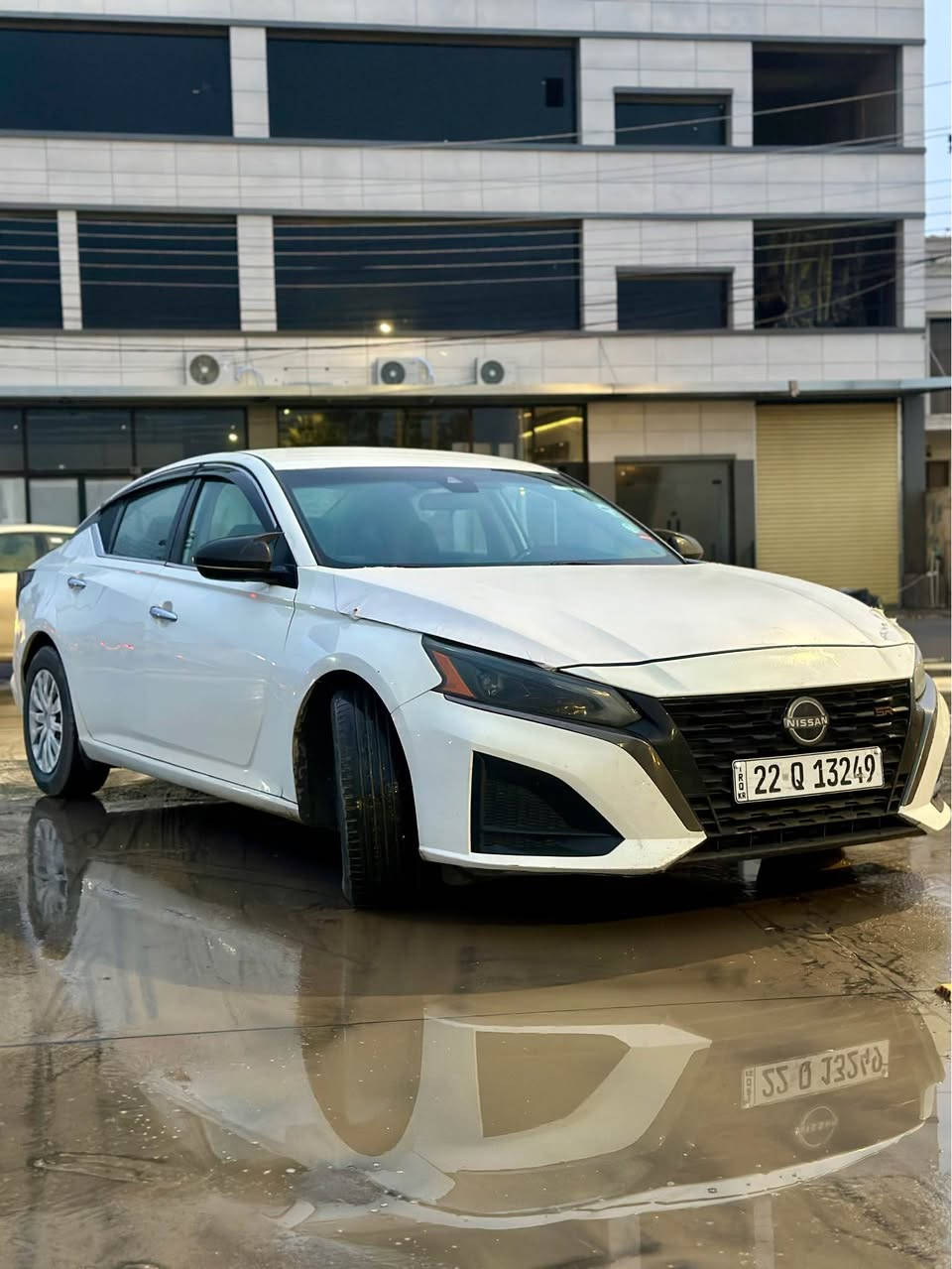 نيسان التيما 2023 للبيع
مواصفات s  رادار امامي خلفي شاشه كامره تحكمات ستيرن نقطه عمياء تحديد مسار وباقي المواصفات معروفه ماشيه 85 الف والسياره مال بيت و ضررها مو حزام بس ابيع حزام وهاذا رقم الشاصي 
1N4BL4BV3PN383533
السعر 130 ورقه وبيها مجال للطيبين 
*********** أربيل, العراق
