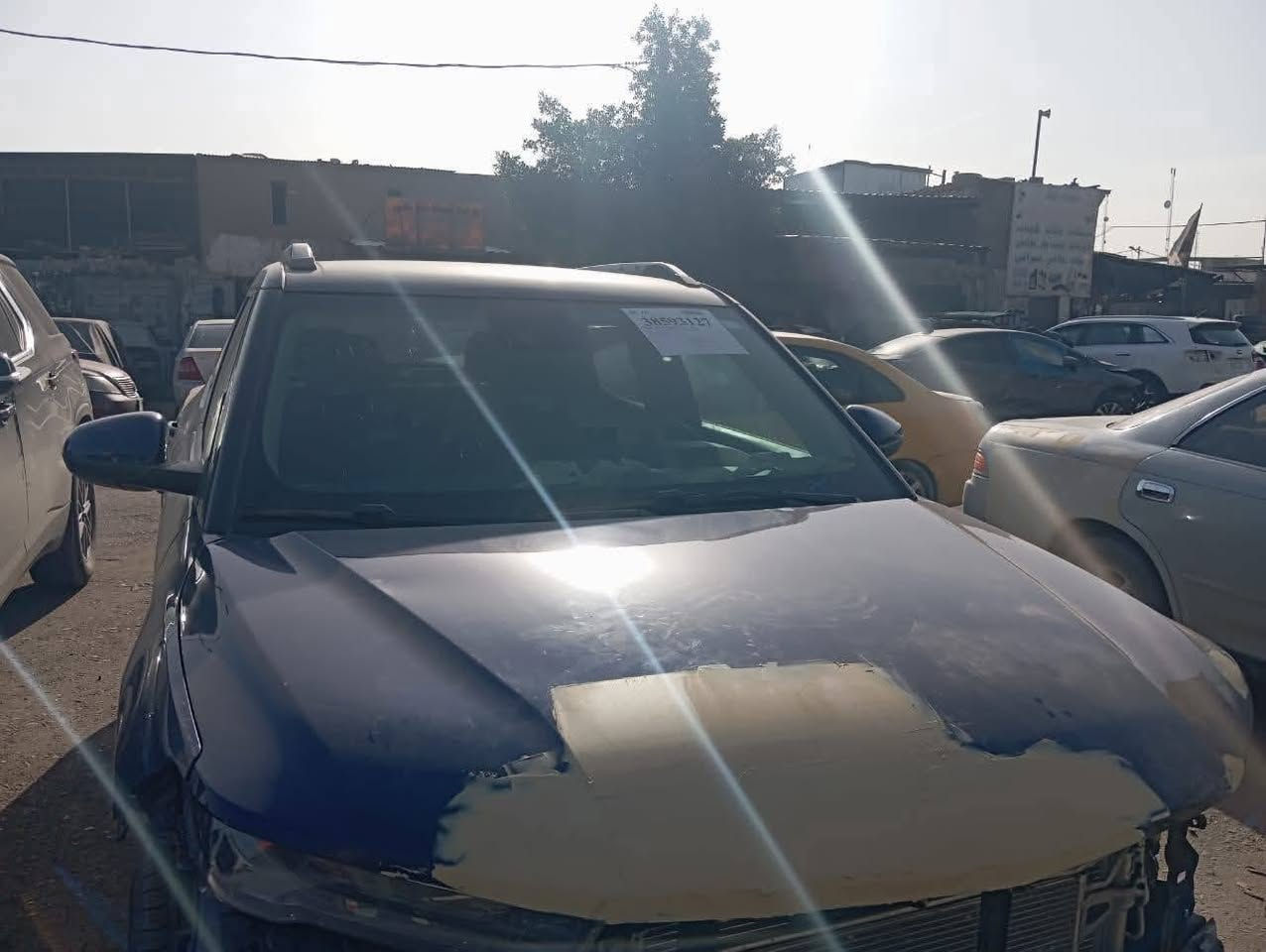 سلام عليكم 
سيارة بلايزر 2023 وارد امريكي رقم بصره فحص موقت تترقم جميع المحافظات 
حادثها كلش بسيط فقط بس دعاميه مبدله 
سعر 127 وبيها مجال عنوان البصرة قضاء المدينه 
رقم الهاتف ***********
