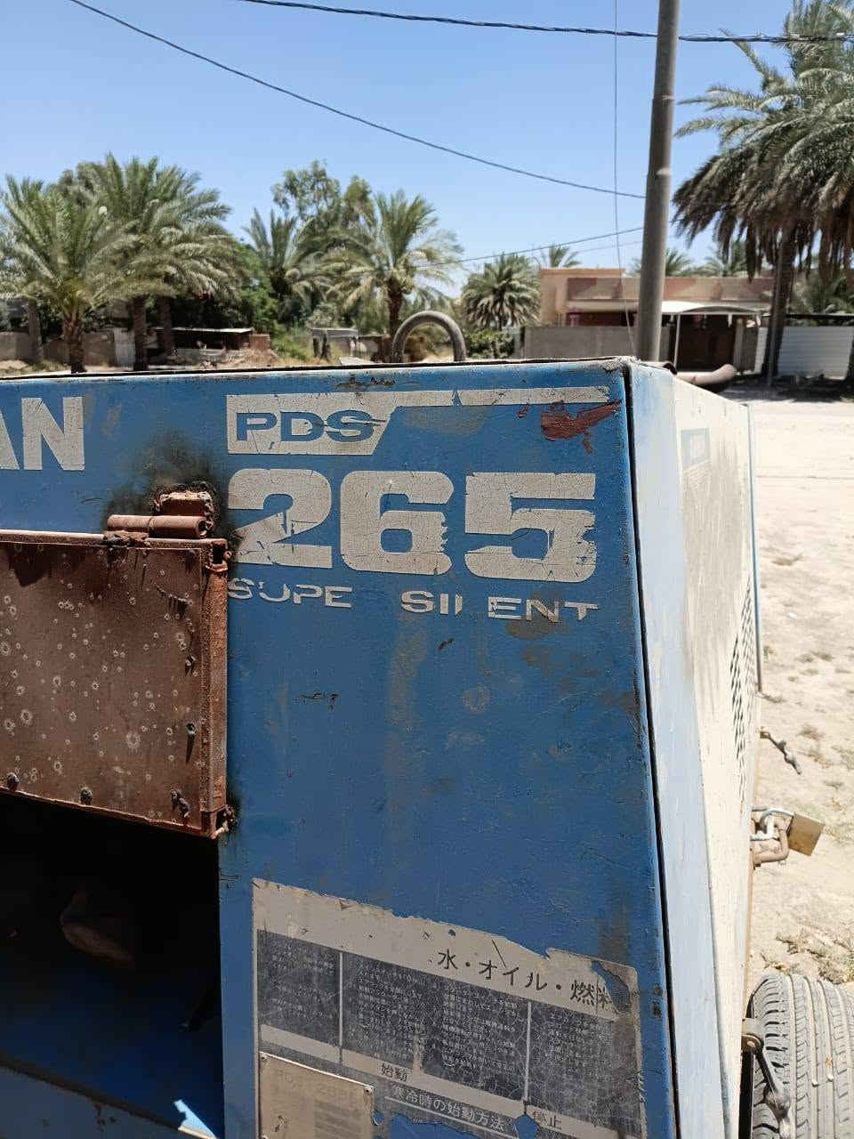 كمبريسر للبيع كامل هوه او صونداته او نقاره كامل كبل لشغل خير من لله مكينه 6سلندر ازوزه حجمه 265كامل مكمل لمكان بابل ***********////***********
