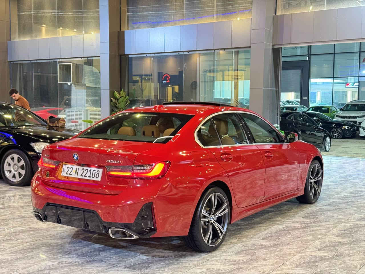 بي ام دبليو 330i (M Kit) للبيع

الموديل:- 2024

العداد:- ١٨ مايل ( دخول جديد )

المواصفات الأعتيادية:-

فتحة سقف

بصمة تشغيل + بصمات دخول

المقاعد الأمامية ( كهربائية + تدفئة )

حساسات + رادرات 360

شاحن وايرلس

الحادث:- بسيط جداً

١- صبغ ربع البنيد فقط بدون فتح او تبديل،

٢- ايرباك سوكان  برده راجع سستم (بدون مقاومات)

شرط راديترات + غاز تبريد بلادي

تصليح درجة أولى

" بيها باج تضليل رسمي من مرور أربيل باقي بي مدة سنة "،

للأستفسار *********** أربيل, العراق
