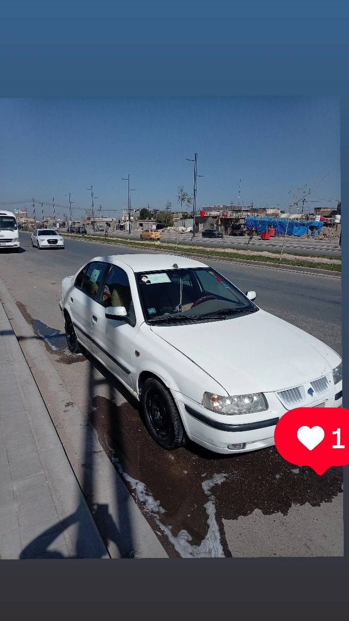 سياره سمند مديل 12 جاهزه من كلشي لا ضربه ولا صبغ كفاله عامه سنويه 29 السعر ٤٥ ورقه ***********
