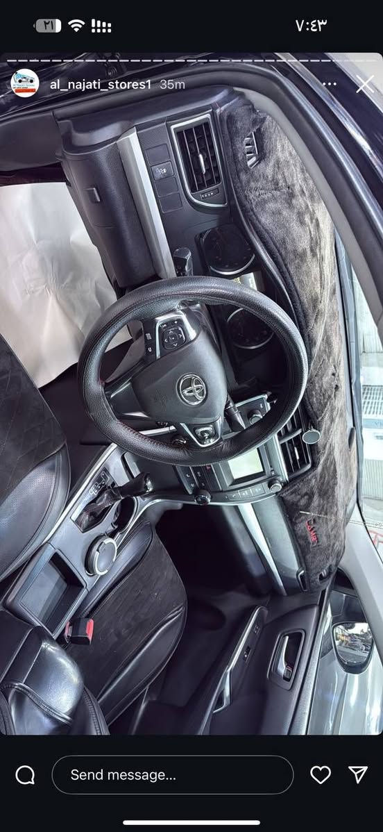 تويوتا كامري se ٢٠١٧
مواصفات 
تحكم ستيرن جهتين 
كشنات جلد وقماش 
كشنات كهرباء 
شفتات ستيرن
كير اوتماتيك + عادي
مانع تزحلق
تثبيت سرعة 
ويل كروم 
منظومة زينون عالي وناصي+ بلاجكتور ليد
سيارة جاهزه مابيها دينار مصرف سنويه وهزه وبطاقه بانزين كلها جديده كير ومحرك كلها شرط تبريد شرط سياره جاهزه من كل نواحي 
ضررها : بونيت + جاملغ امامي سايق + ربع جاملغ امامي سكن 
سعرها : ١٥٤ $ وبيها مجال قلبل 
سياره موجوده بكركوك وباسمي 
رقم : *********** مكالمه فقط
