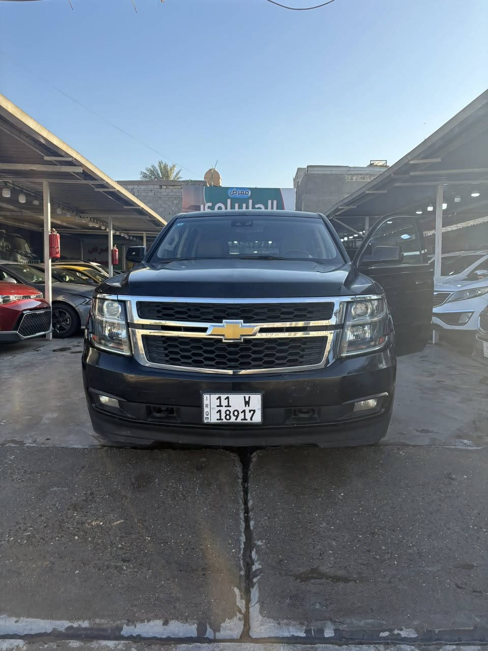 لسلام عليكم سياره تاهو موديل ٢٠١٥  فئه LS  كير مكينه كفاله بيها صبغ  موضح بل سونر  السعر 285$ العنوان بغداد الجديده لتواصل ***********
