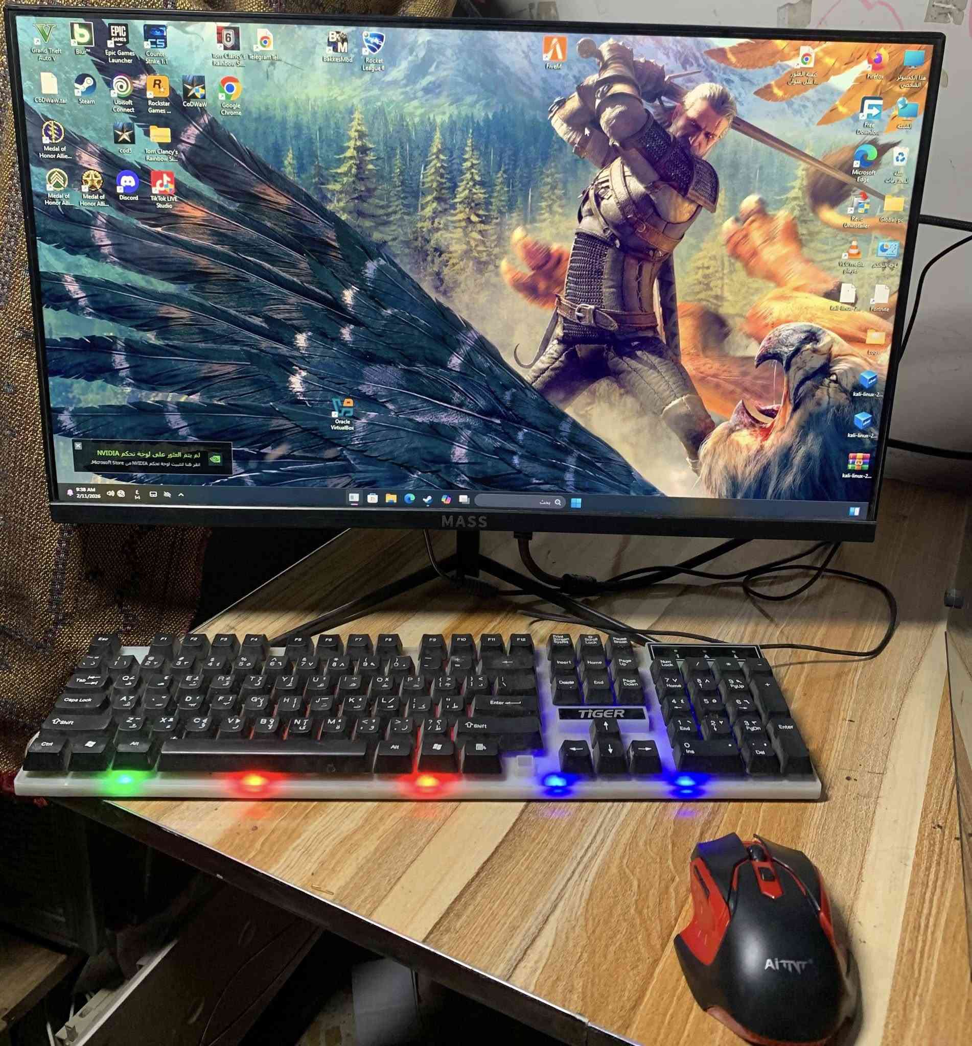 السلام عليكم شباب 
عندي حاسبة بيسي مثل متشوفون النظافة كدامك استخدام قليل ومواصفاتها كدامكم بور سبلاي 550
الكارت شاشة Rtx 30 / 50
بيها رامين 8 ب 8
تحتوي ع 4 فانات 
المعالجcore i5 / 11400F 
رايدها مراوس بكامرة SONY (سوني)
تحياتي الكم


**إذا كنت صاحب هذا الإعلان وتريد حذفه لأي سبب، رجاءا أرسل رسالة إلى الدعم الفني**