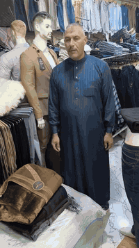 فروة رجالي سوري • مقاسات ١-٤ • ماركه المعري