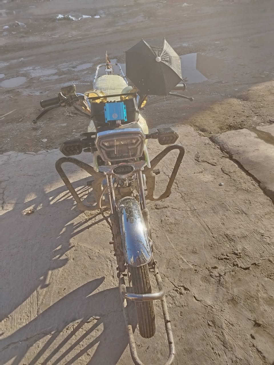 دراجه البيع كلشي مابيه شغاله نكره سلف
كله شغاله ماعايزه كلشي مكان سامراء السعر 650بيه مجال الرقم ***********
