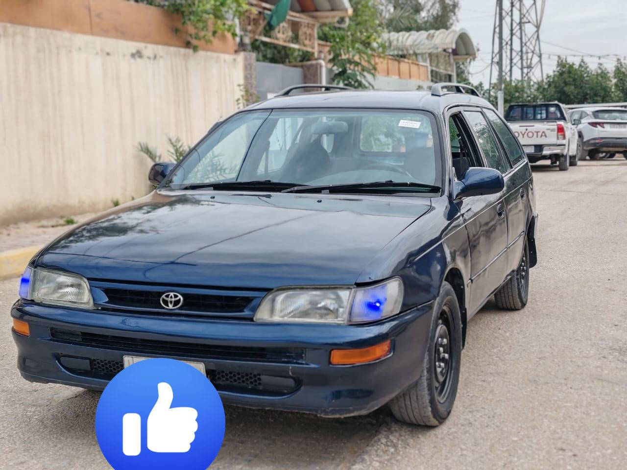 السلام عليكم كورلا موديل 96 مكفوله من الضربه والكصه السياره جاهزه وخير من الله كير مكينه شرط حداديه كهربائيات تخم تاير كله بشرط سعره 55 أي استفسار ***********:
