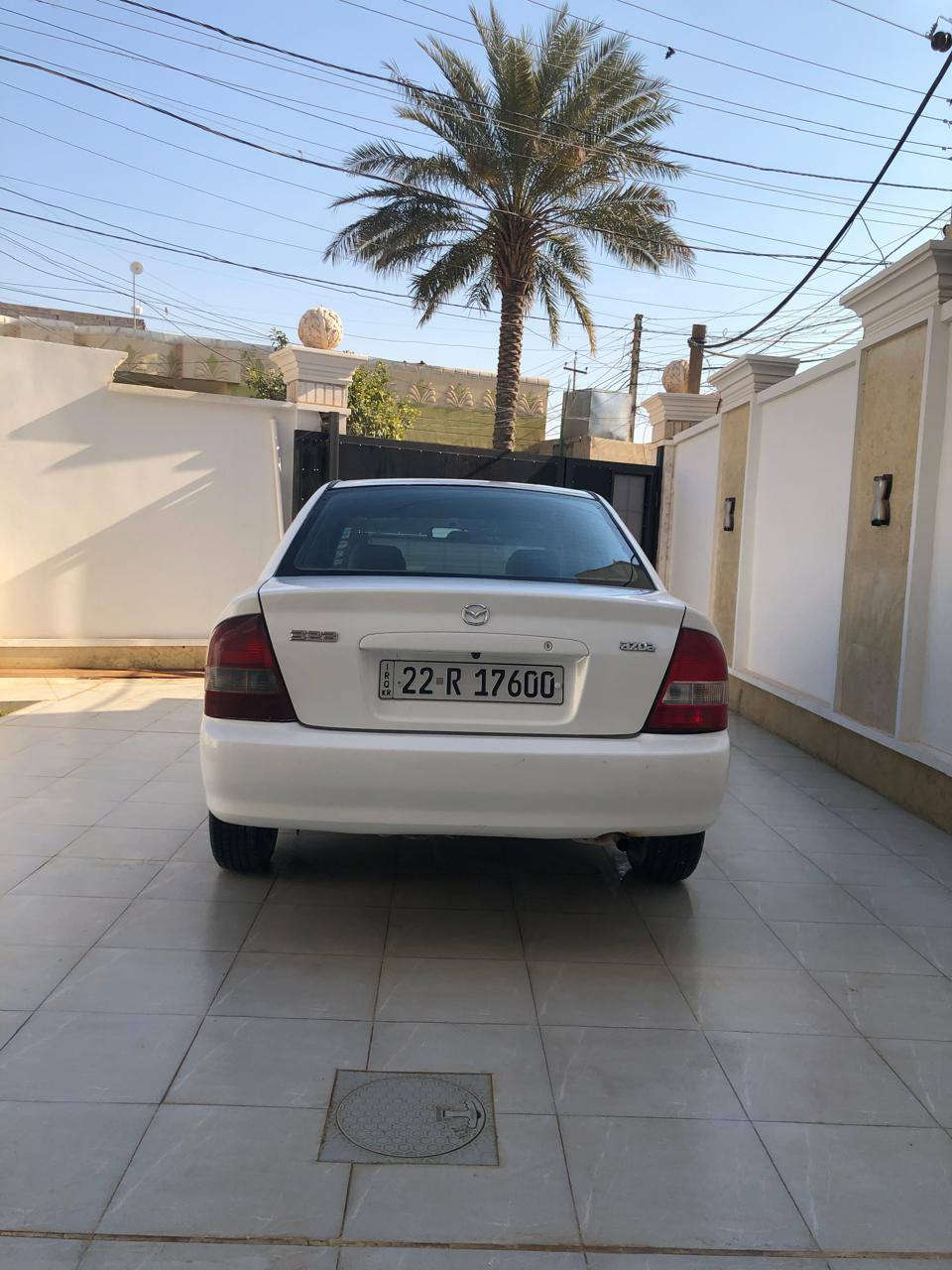 السلام عليكم
مازدا ٢٠٠٤ /٣٢٣ أربيل 
سيارة مصبوغه صبغ عام وسيارة جاهزة كير مكينه
خير من الله 
السعر ٥٨ وبيه مجال بسيط 
***********
