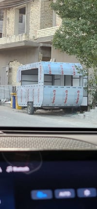 كرفان مطعم متنقل للبيع بهذا الاسبوع يكون جاهز ان شاء الله طول ٣ و ربع ...