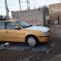 سمند للبيع مديل 10السياره رقم انكيلزي امصفره من كلشي كير مكينه مكفولات...