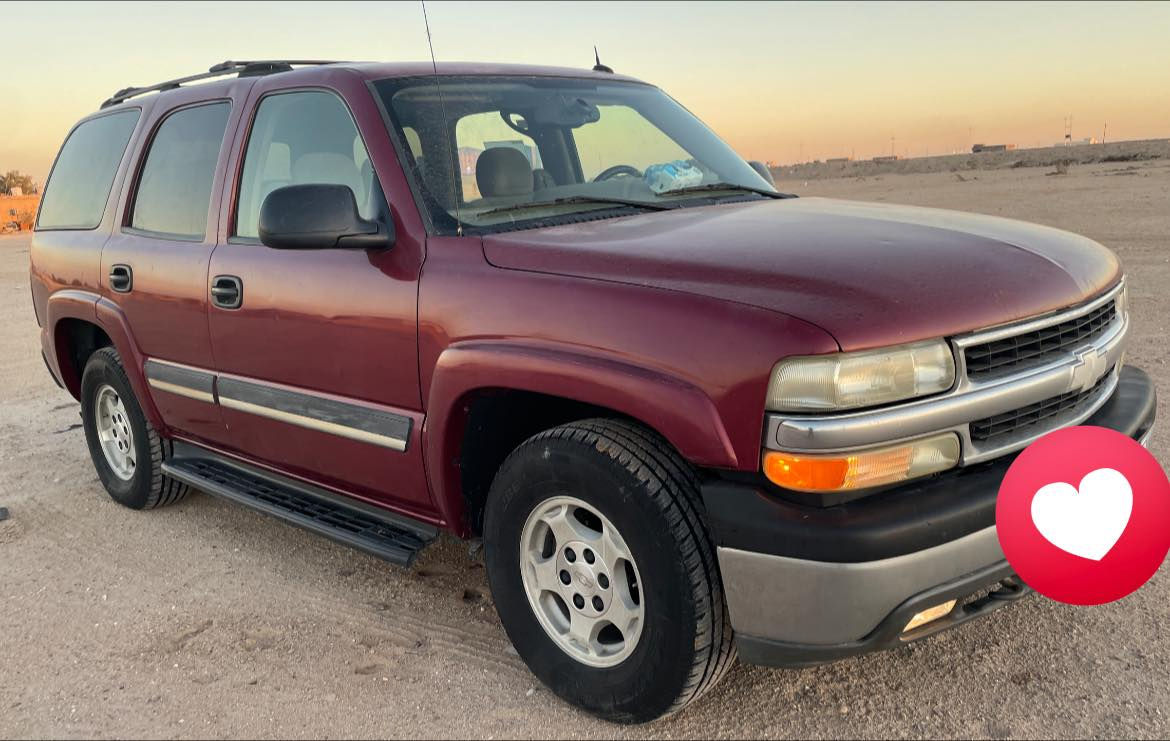 السلام عليكم البيع تاهو //نقل //  اصل 2005 رقم صلاح الدين انكليزي بسمي تحويل ثاني يوم هزه جديد سياره مكفوله من الكص والفتح سياره نضيفه كلش دواخل جديده محرك كير اكسن جدد حداديه جديده  سياره مال بيت سعره 125 مكاني بصره رقمي ***********
